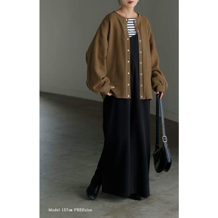 カーディガン ワッフル アウター | HUG.U | 詳細画像18