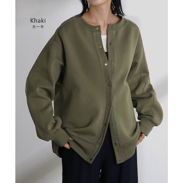 カーディガン ダンボール ロング | HUG.U | 詳細画像14 