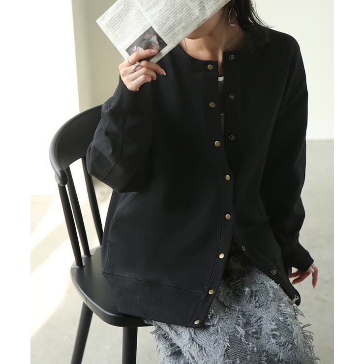 カーディガン ダンボール ロング | HUG.U | 詳細画像18 