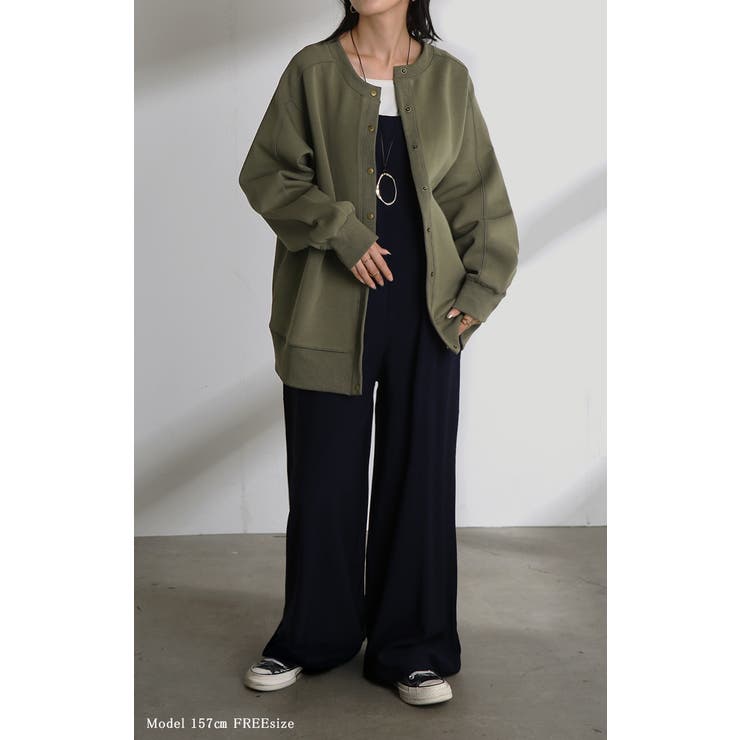 カーディガン ダンボール ロング | HUG.U | 詳細画像20 