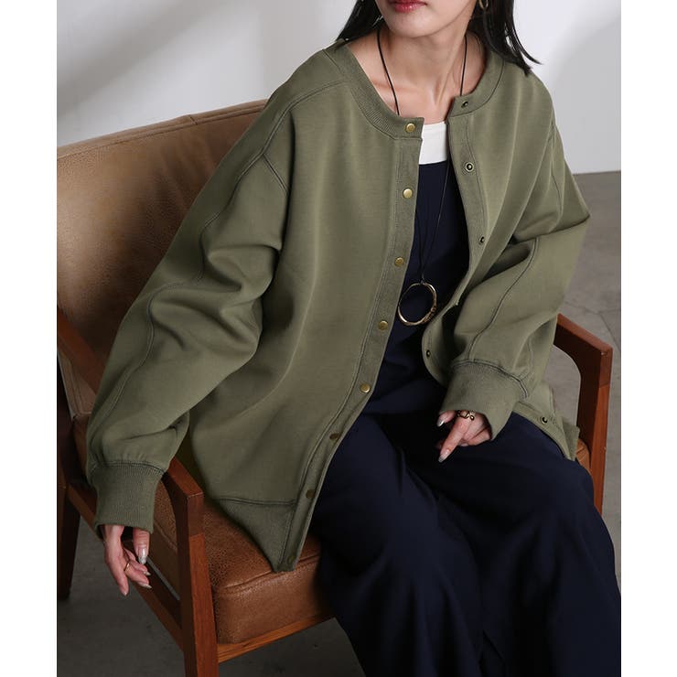 カーディガン ダンボール ロング | HUG.U | 詳細画像9 