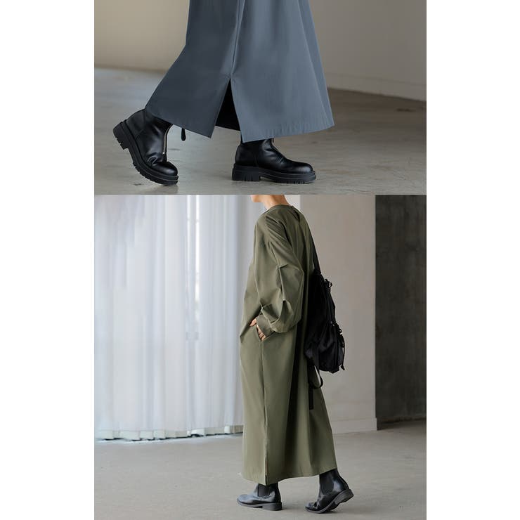 ワンピース ロング ナイロン | HUG.U | 詳細画像17 