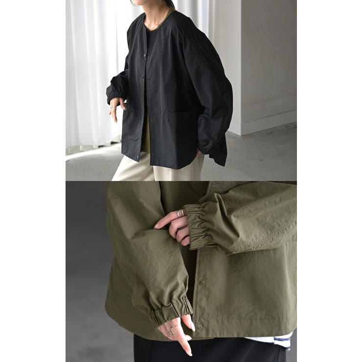 ブルゾン 撥水 軽量 | HUG.U | 詳細画像3 