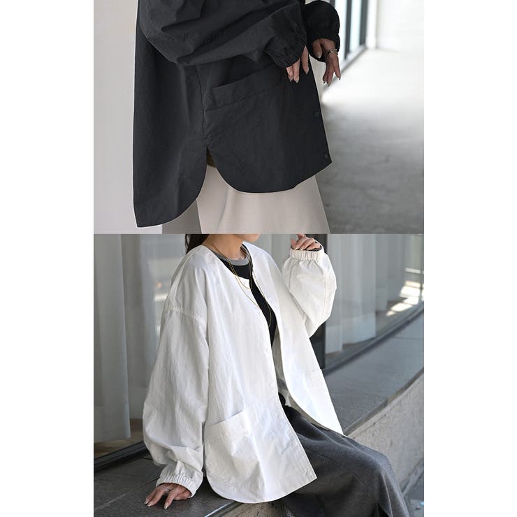 ブルゾン 撥水 軽量 | HUG.U | 詳細画像8 