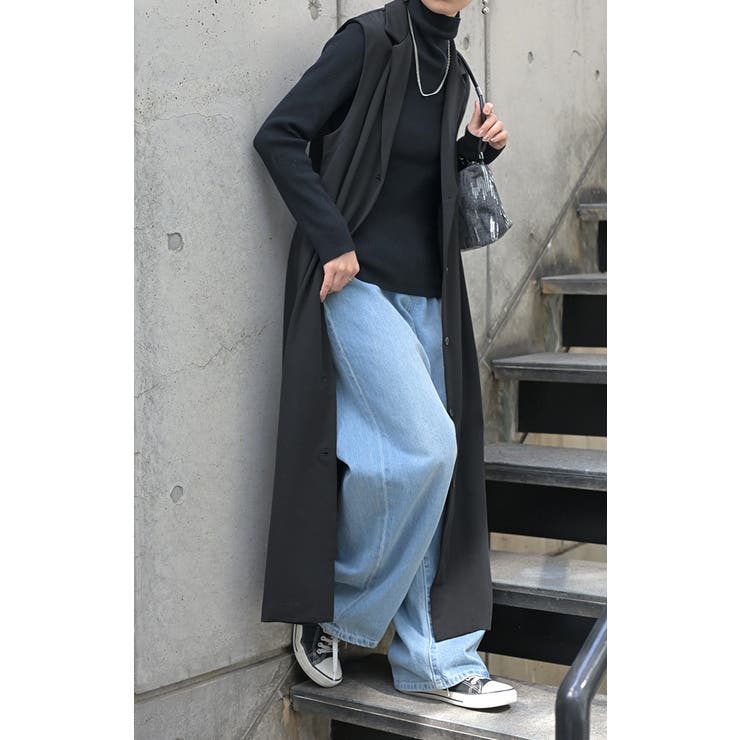 ベスト ジレ ロング | HUG.U | 詳細画像17 