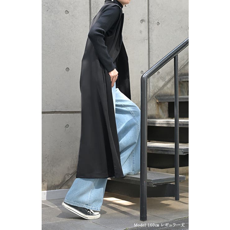 ベスト ジレ ロング | HUG.U | 詳細画像6 