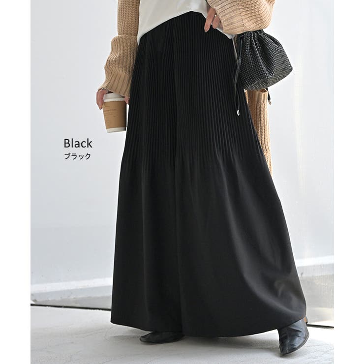 パンツ ワイド プリーツ | HUG.U | 詳細画像13 