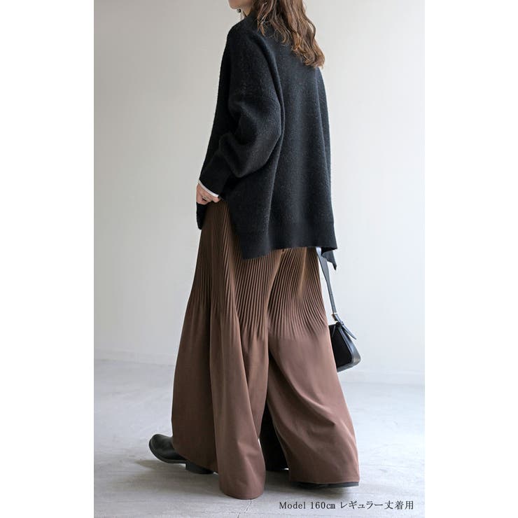 パンツ ワイド プリーツ | HUG.U | 詳細画像20 