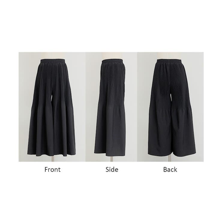 パンツ ワイド プリーツ | HUG.U | 詳細画像21 