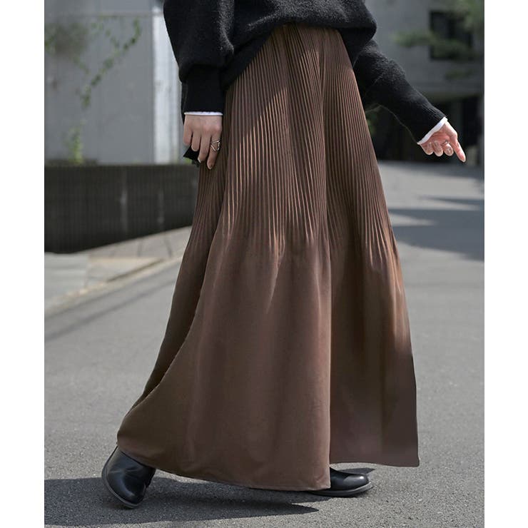 パンツ ワイド プリーツ | HUG.U | 詳細画像5 