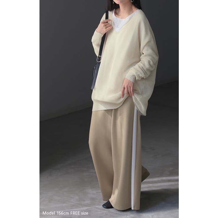 ニット シャリ感 透かし編み | HUG.U | 詳細画像4 