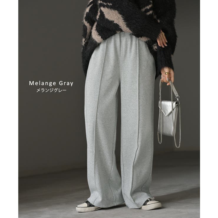 パンツ ワイド タックパンツ | HUG.U | 詳細画像17 