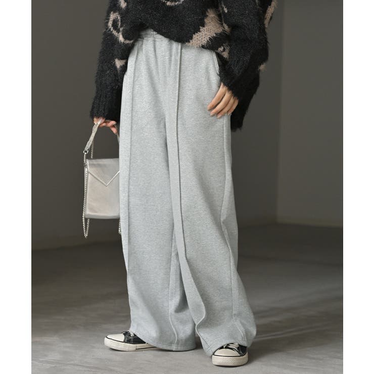 パンツ ワイド タックパンツ | HUG.U | 詳細画像5 