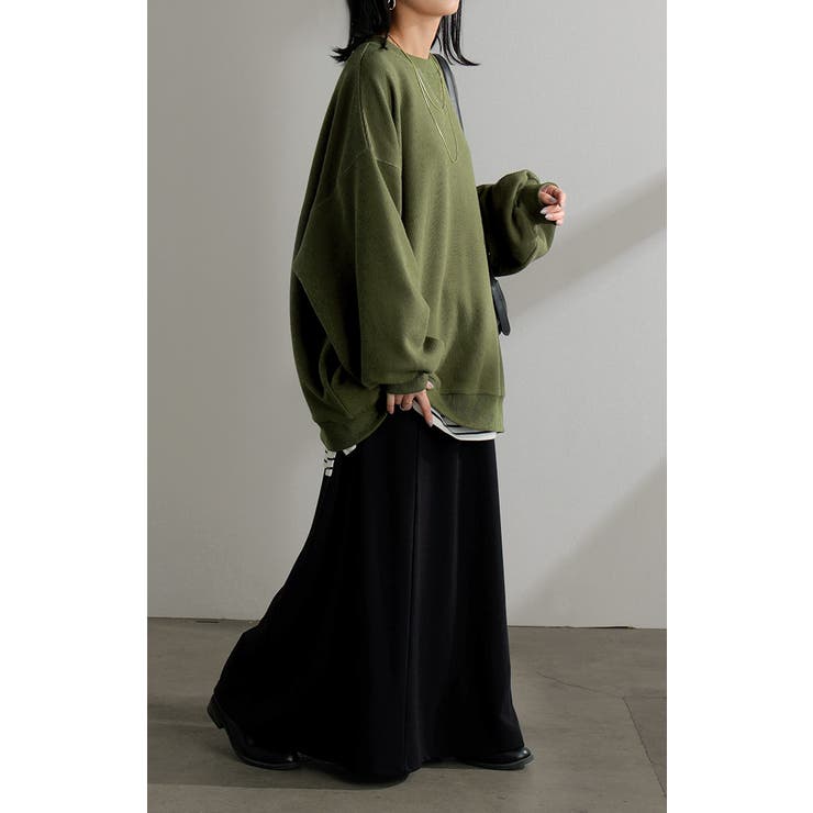 スウェット ワッフル プルオーバー | HUG.U | 詳細画像19 