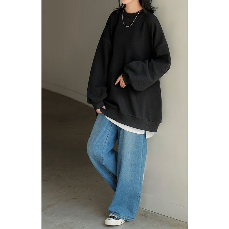 スウェット ワッフル プルオーバー | HUG.U | 詳細画像21 