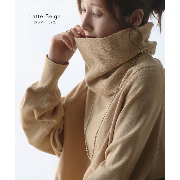 ニット ロング 綿100％ | HUG.U | 詳細画像16 