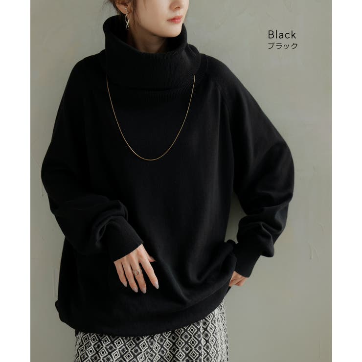 ニット ロング 綿100％ | HUG.U | 詳細画像17 