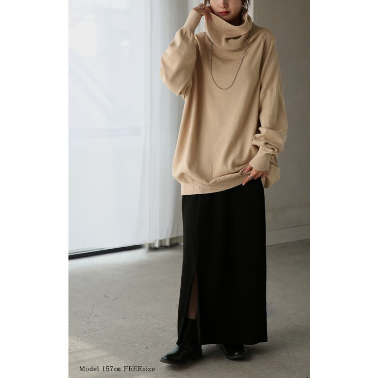 ニット ロング 綿100％ | HUG.U | 詳細画像7 