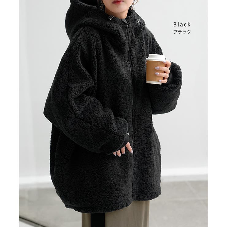 アウター ボア 裏起毛 | HUG.U | 詳細画像13 