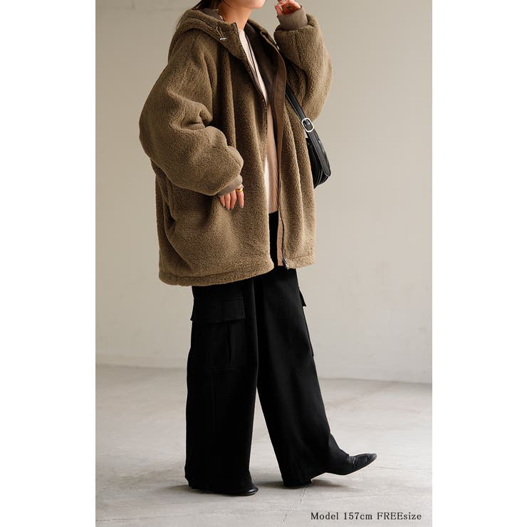 アウター ボア 裏起毛 | HUG.U | 詳細画像20 