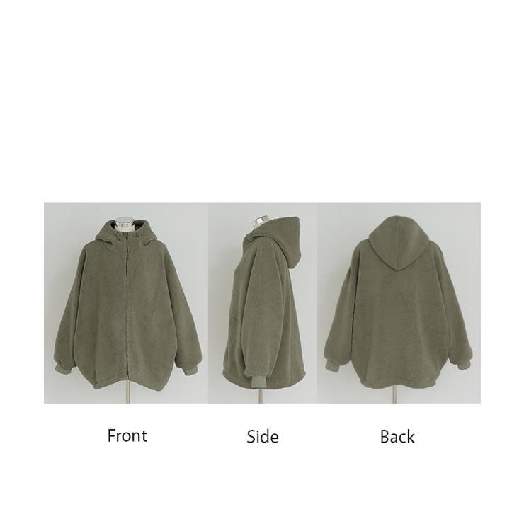 アウター ボア 裏起毛 | HUG.U | 詳細画像23 