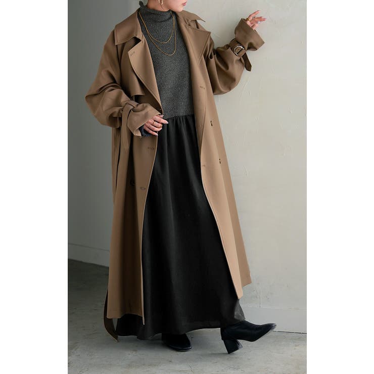 ワンピース ニット ドッキング | HUG.U | 詳細画像15 