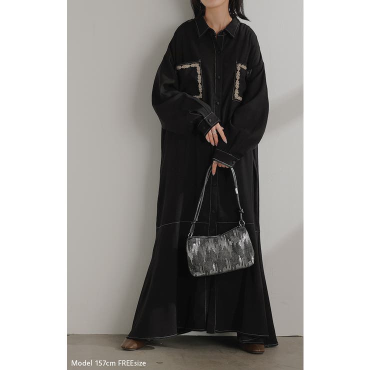 ワンピース シャツ 長袖 | HUG.U | 詳細画像21 