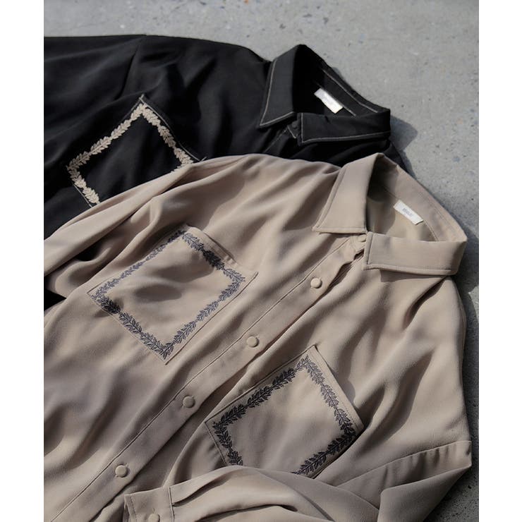 ワンピース シャツ 長袖 | HUG.U | 詳細画像3 