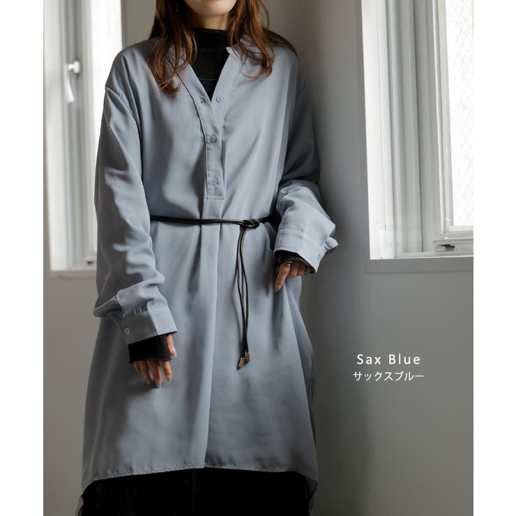 ワンピース シャツ チュニック | HUG.U | 詳細画像12 