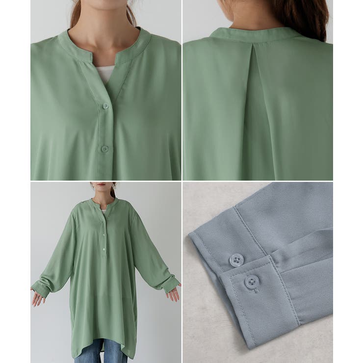 ワンピース シャツ チュニック | HUG.U | 詳細画像23 