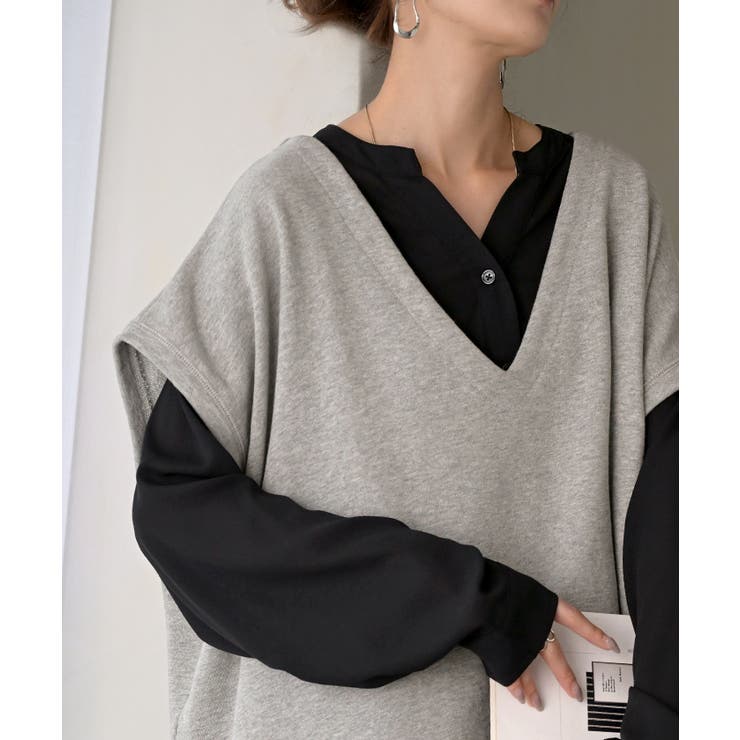 ワンピース シャツ チュニック | HUG.U | 詳細画像3 