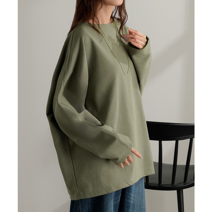 カットソー ロンT 裏 | HUG.U | 詳細画像5 