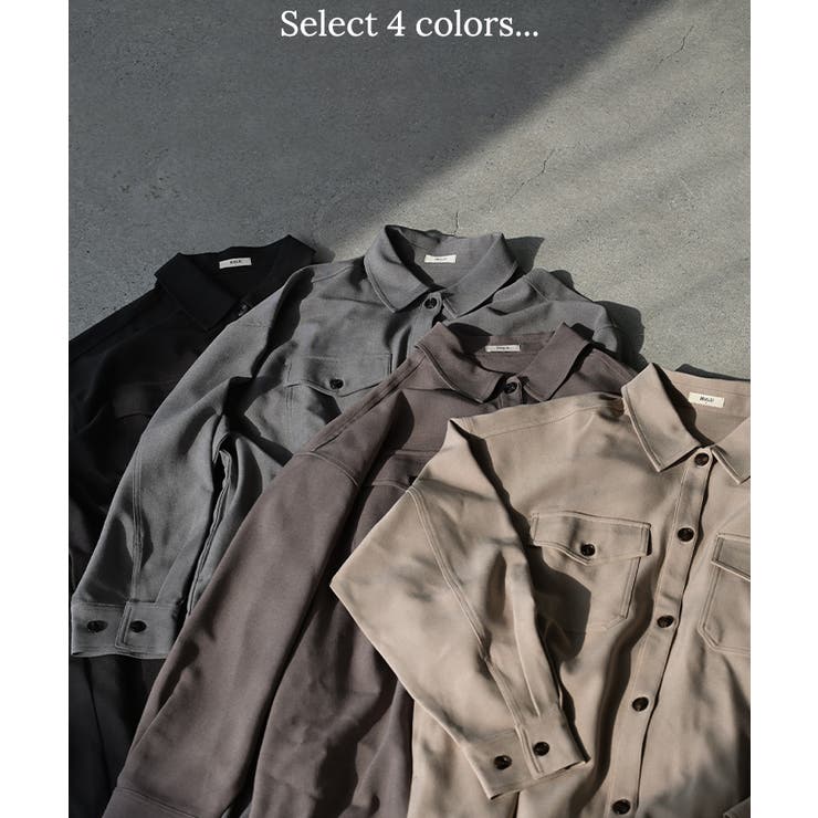 ワンピース シャツ 長袖 | HUG.U | 詳細画像12 