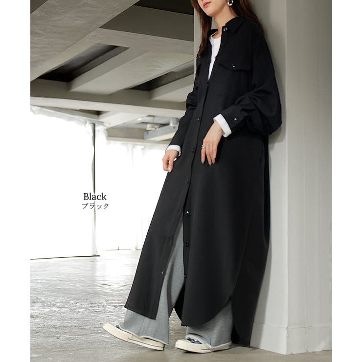 ワンピース シャツ 長袖 | HUG.U | 詳細画像16 