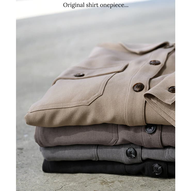 ワンピース シャツ 長袖 | HUG.U | 詳細画像18 