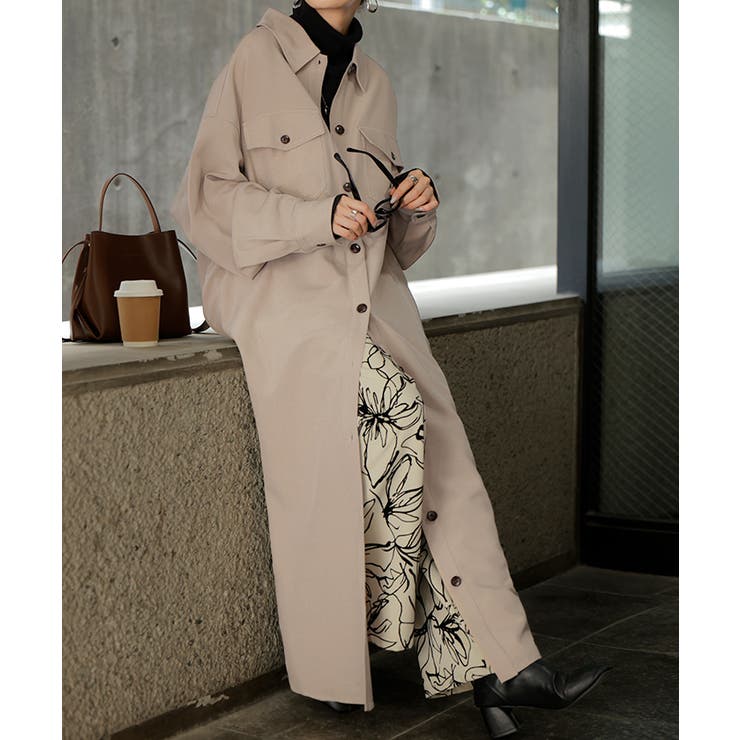 ワンピース シャツ 長袖 | HUG.U | 詳細画像5 