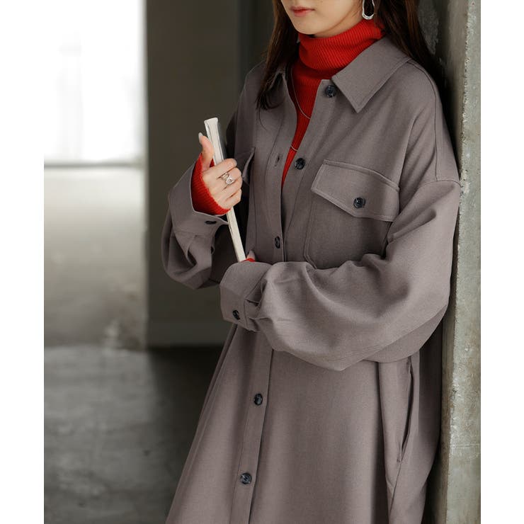 ワンピース シャツ 長袖 | HUG.U | 詳細画像6 