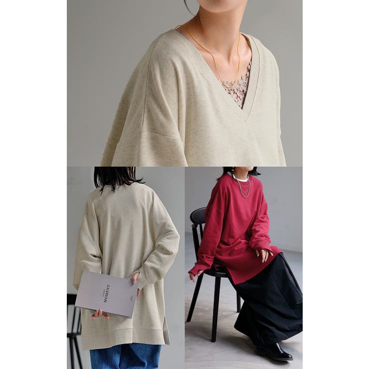 スウェット 選べる クルーネック | HUG.U | 詳細画像23 