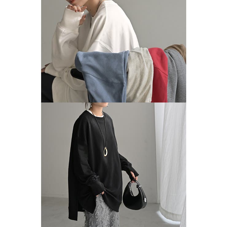 スウェット 選べる クルーネック | HUG.U | 詳細画像9 