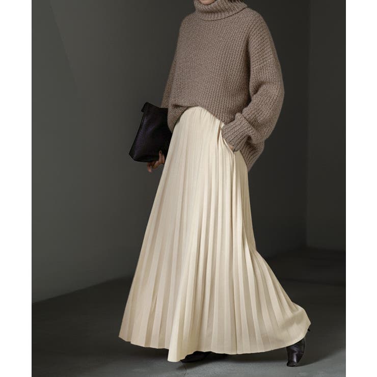 スカート ポンチ プリーツ[品番：HHHW0005221]｜HUG.U（ハグユー）の