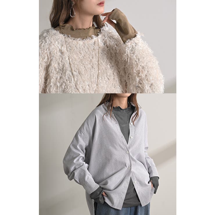 インナー 選べる 2ネック | HUG.U | 詳細画像4 