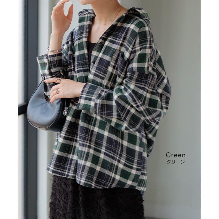 シャツ 綿100％ ネルシャツ | HUG.U | 詳細画像10 