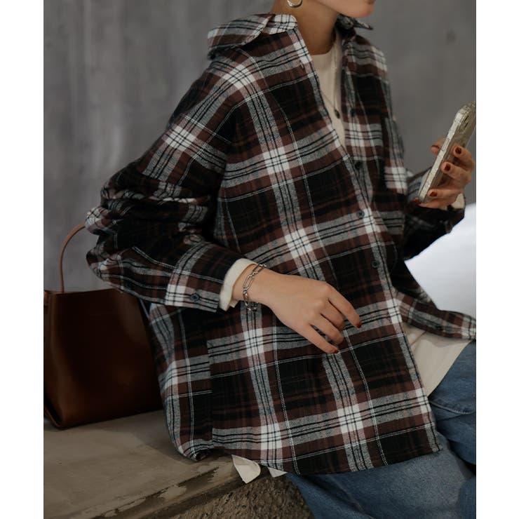 シャツ 綿100％ ネルシャツ | HUG.U | 詳細画像5 