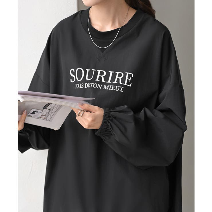 トップス プルオーバー ナイロン | HUG.U | 詳細画像13 