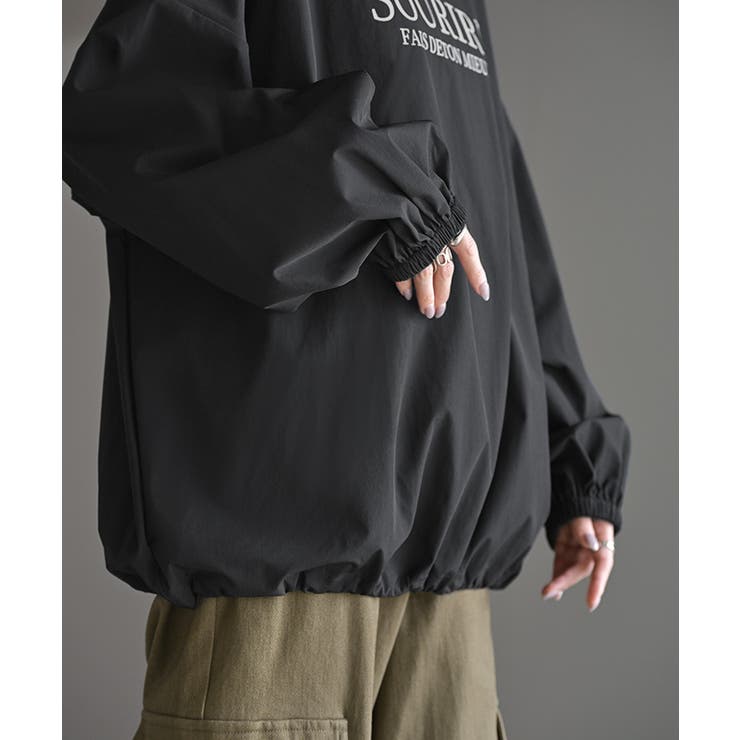 トップス プルオーバー ナイロン | HUG.U | 詳細画像17 