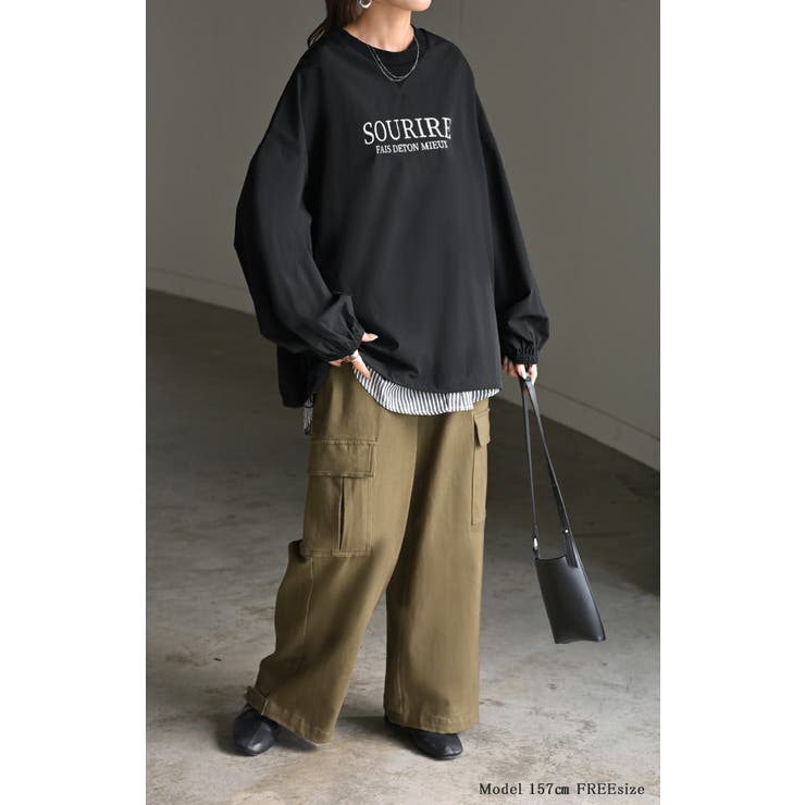 トップス プルオーバー ナイロン | HUG.U | 詳細画像3 