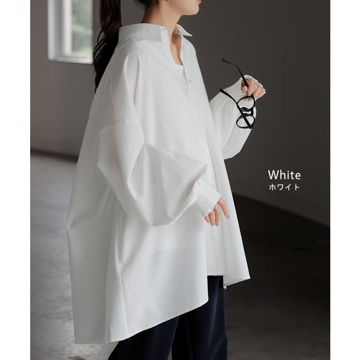 シャツ レディース バックシャン | HUG.U | 詳細画像11 