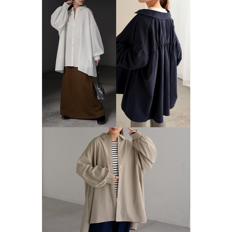 シャツ レディース バックシャン | HUG.U | 詳細画像17 