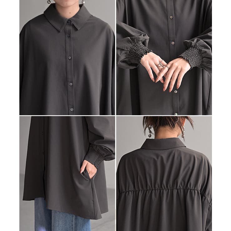 シャツ レディース バックシャン | HUG.U | 詳細画像22 