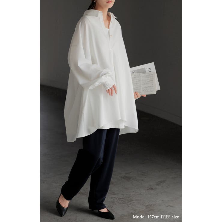 シャツ レディース バックシャン | HUG.U | 詳細画像6 